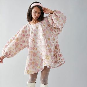 Arianne Elmy Organza Good Luck Dress EUC SIZE MEDIUM PINK SOLD OUT